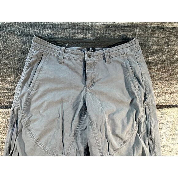 Kuhl Women's Spire Roll-Up Grey Pants Size 8 Short Hiking Outdoors - Picture 2 of 8